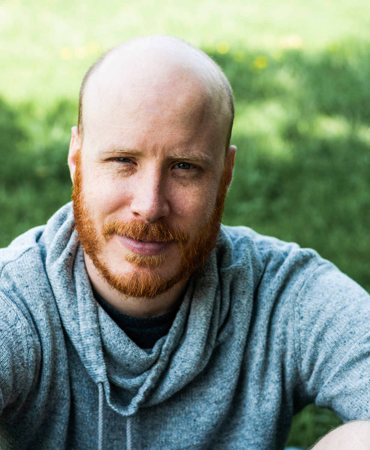 porträtshooting, mann, outdoor